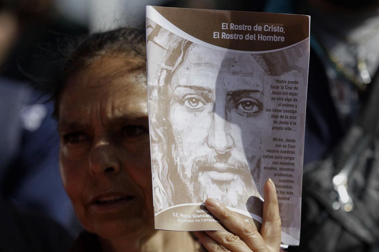 El viacrusis más grande de Bogotá