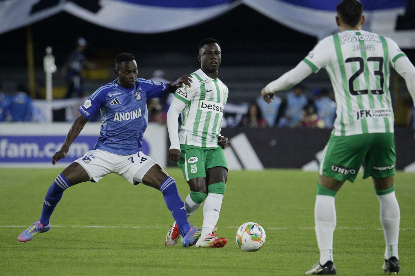 Millonarios vs Nacional, Liga Betplay 2025-1