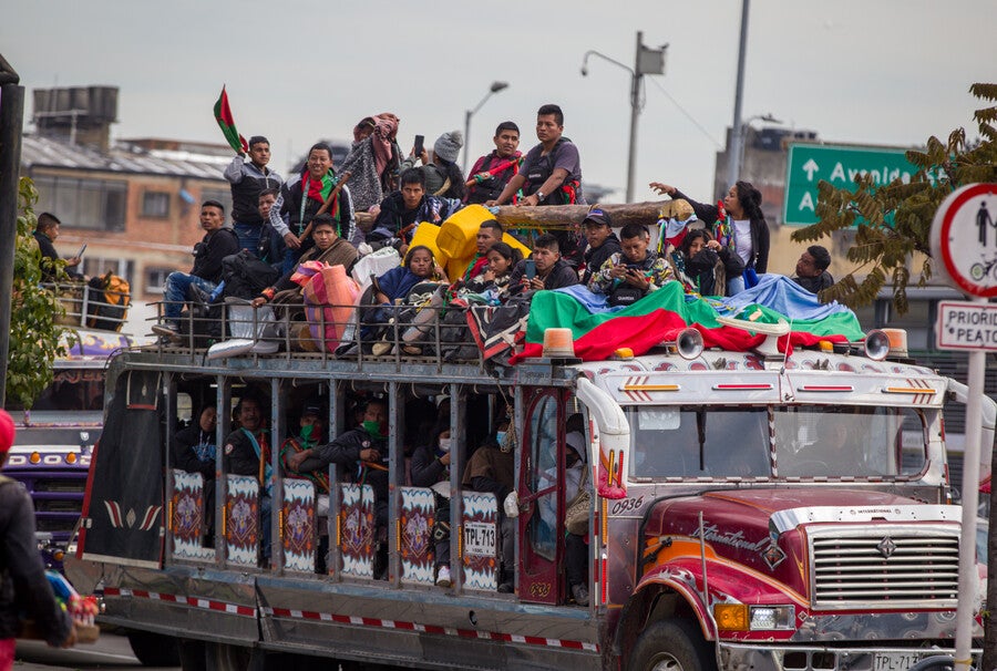 Minga indígena se toma ‘La Nacho’: Gobierno tendrá que sentarse a hablar
