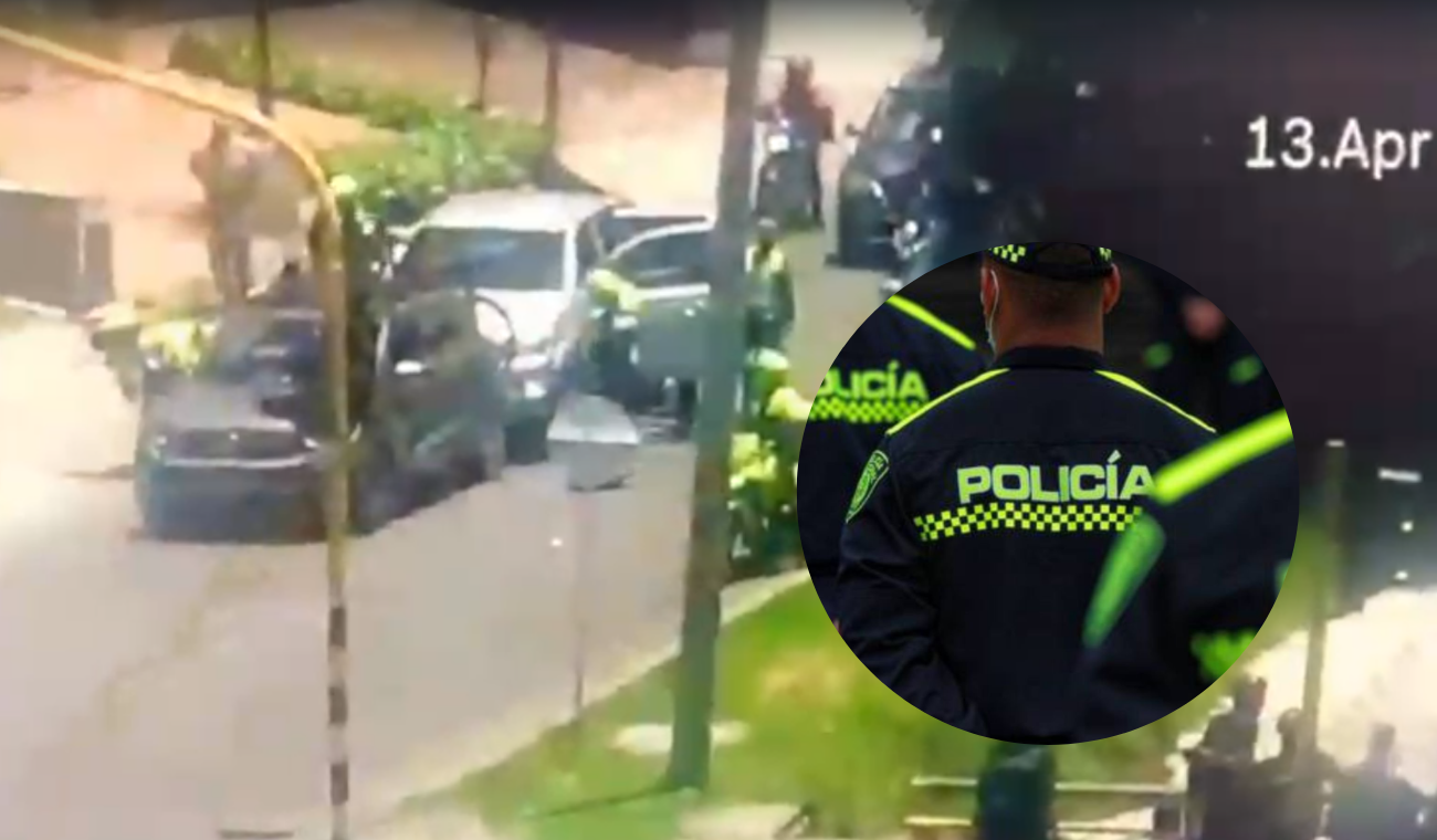 Tremendo susto: Persecución policial dejó temblando a habitantes de Usaquén