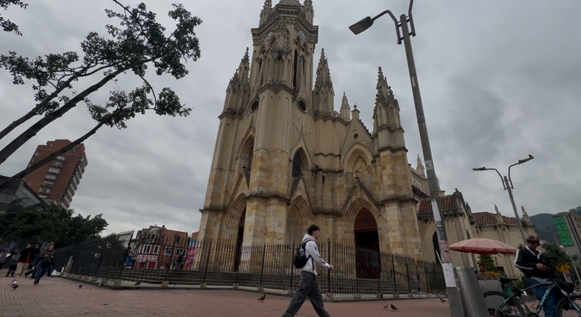 Iglesia de Lourdes en Bogotá