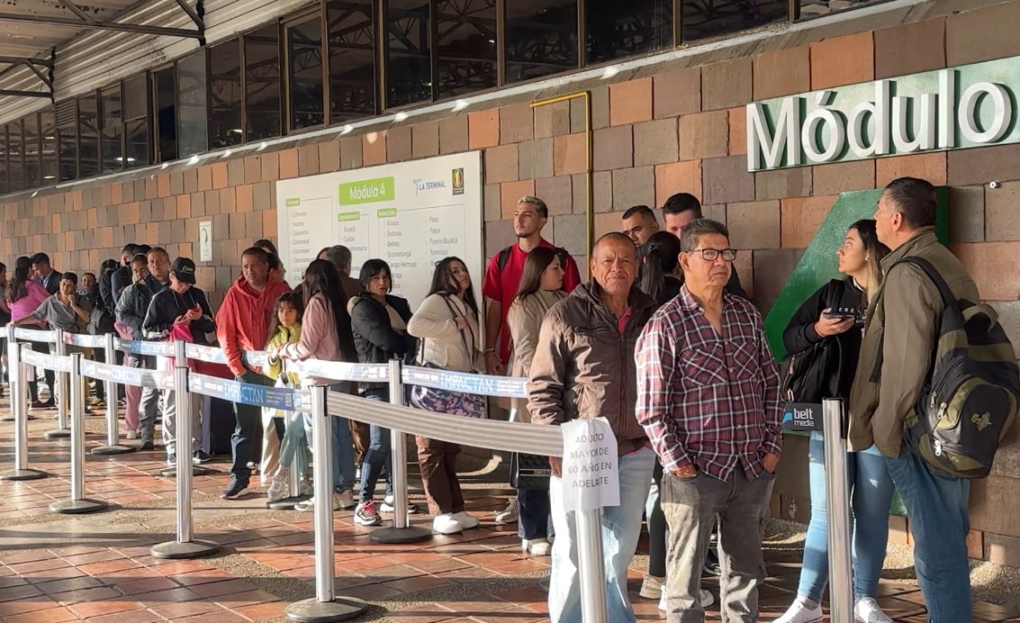 Terminal de transporte Salitre | Bogotá | Abril 2025