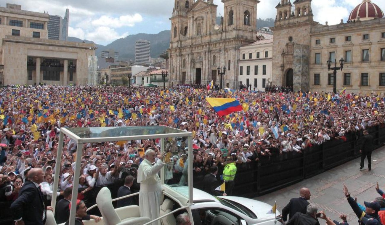 Papa Francisco en Bogotá