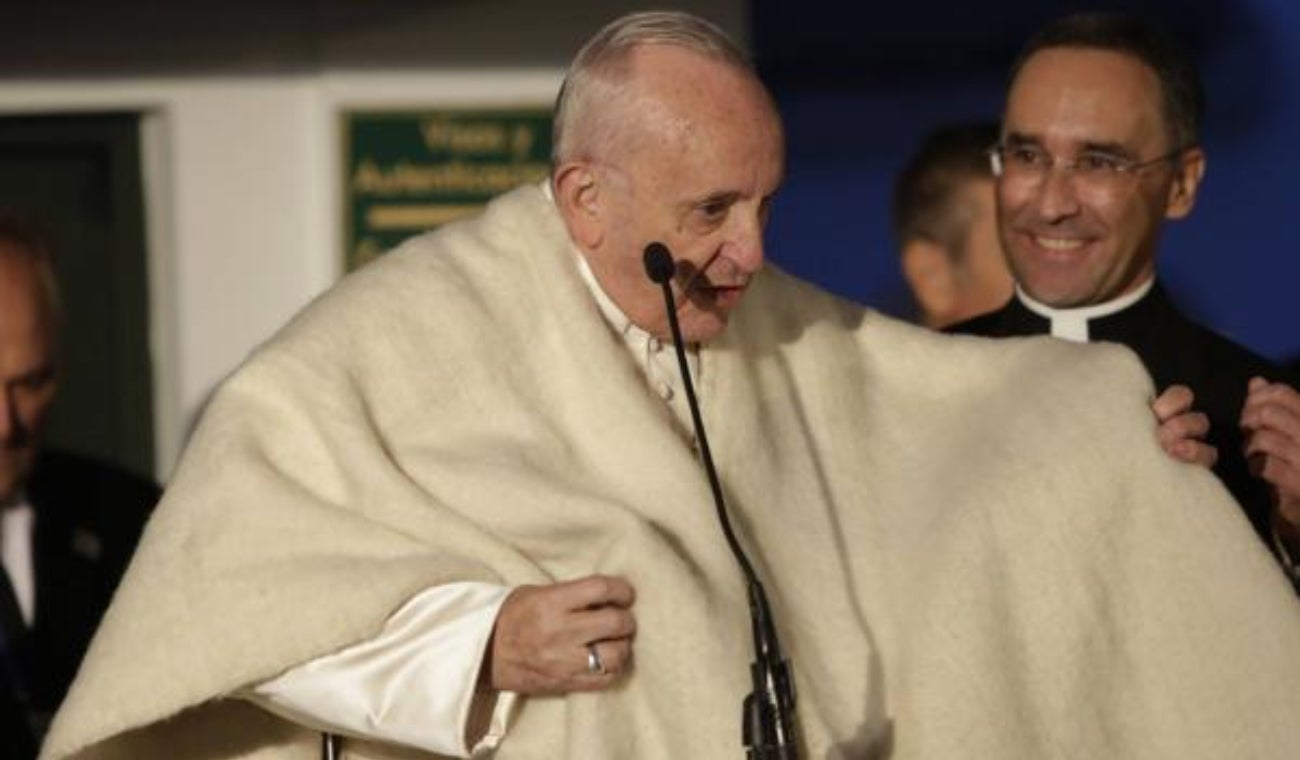 papa Francisco en Bogotá
