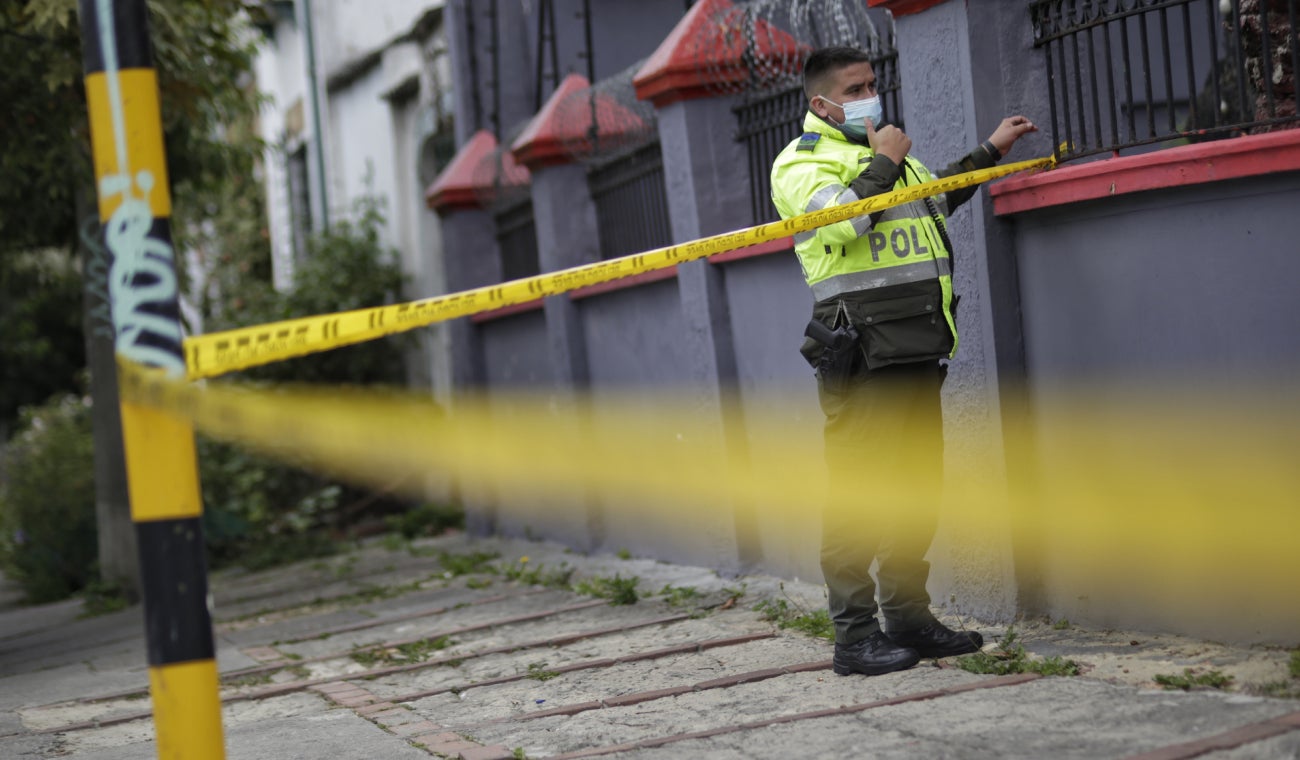 Tiroteo en Bogotá