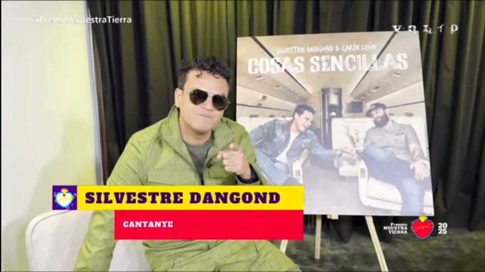 Premios Nuestra Tierra: Silvestre Dangond es el 'Mejor Artista Vallenato'