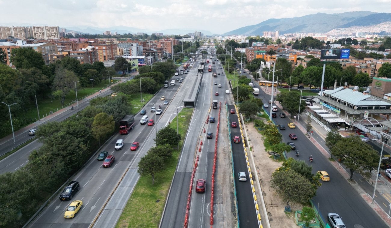 Autopista Norte en Bogotá