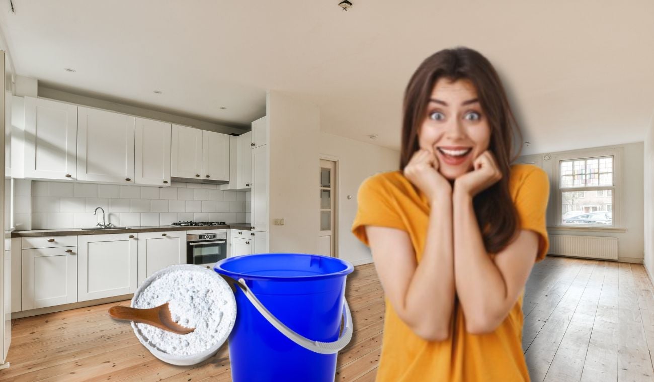 El mejor truco para que el piso le quede brillante