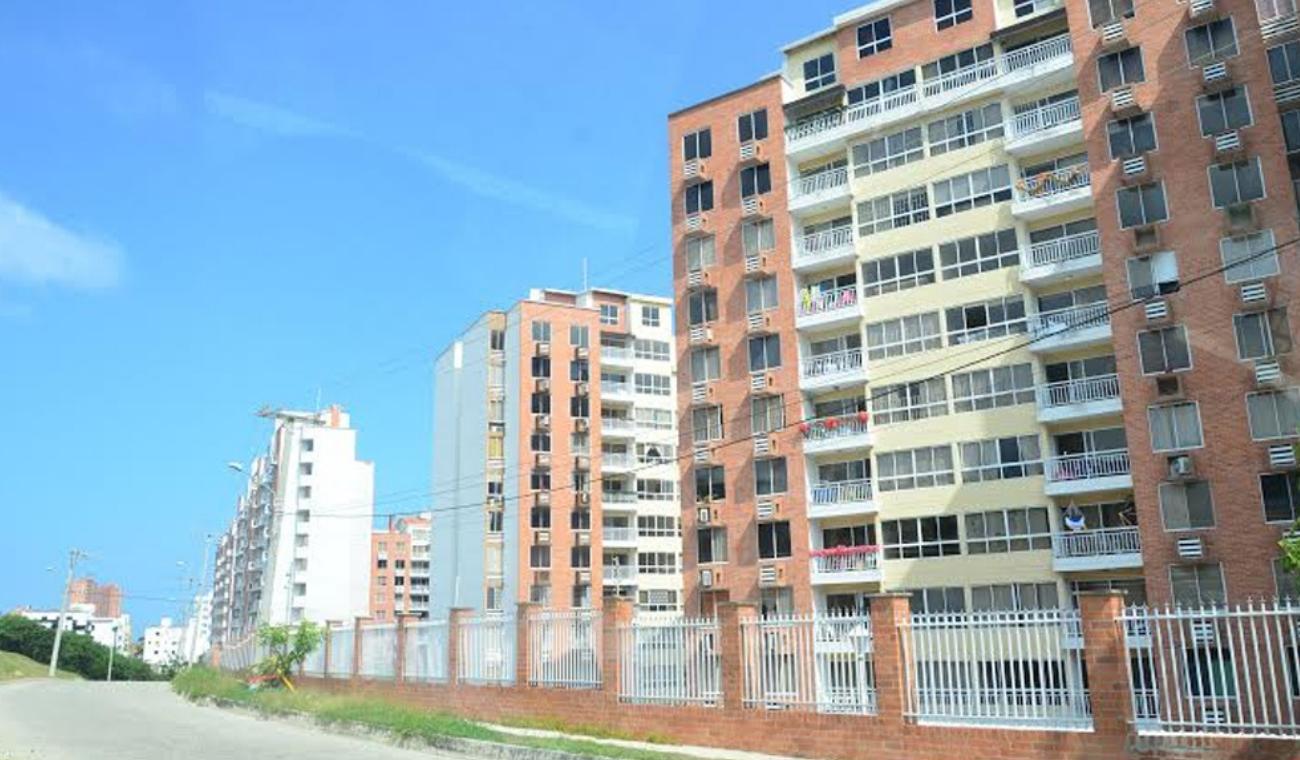 Conjunto residencial en Colombia