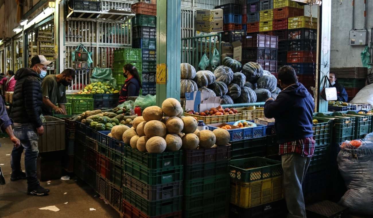 Precio de alimentos en Corabastos