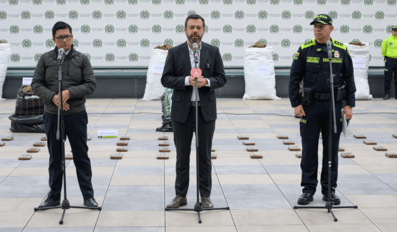 Galán dio golpe a microtráfico: 400 mil dosis iban a ser comercializadas