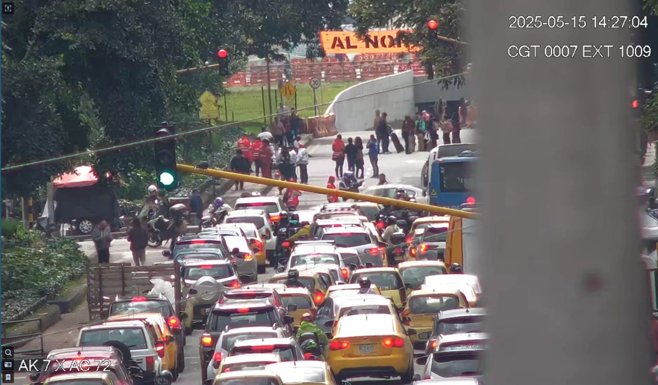 Manifestaciones tiene fregados a conductores y usuarios de TransMilenio