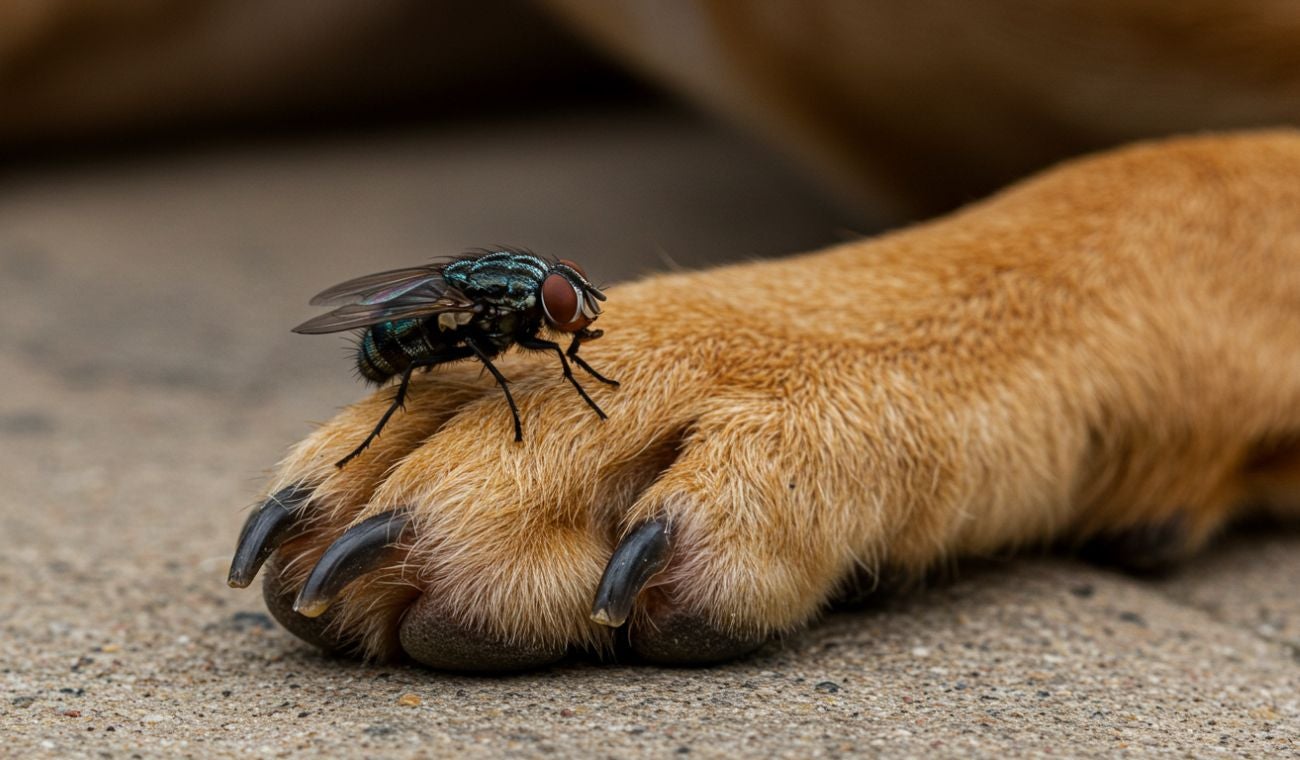Tratamiento, síntomas y prevención del gusano barrenador en perros