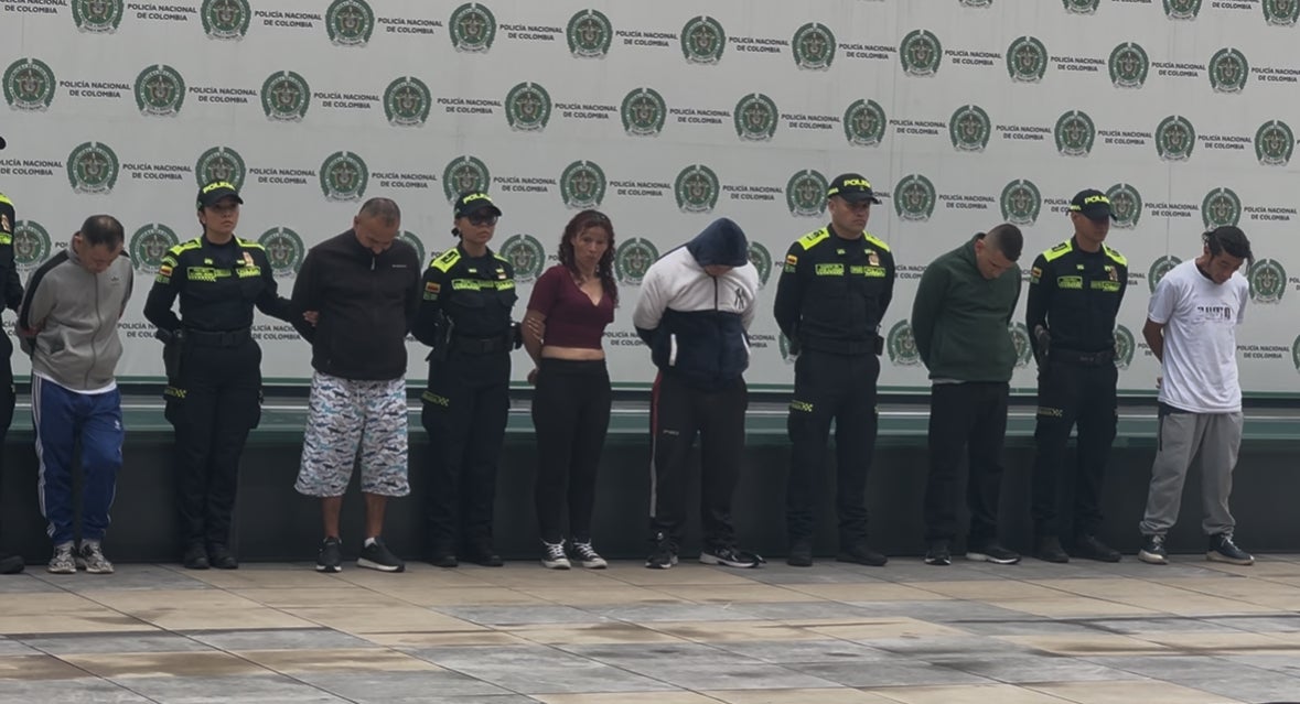Estructura criminal capturada en Usme