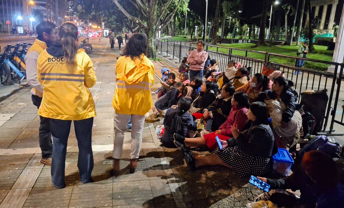 Indígenas Embera en el Parque Nacional