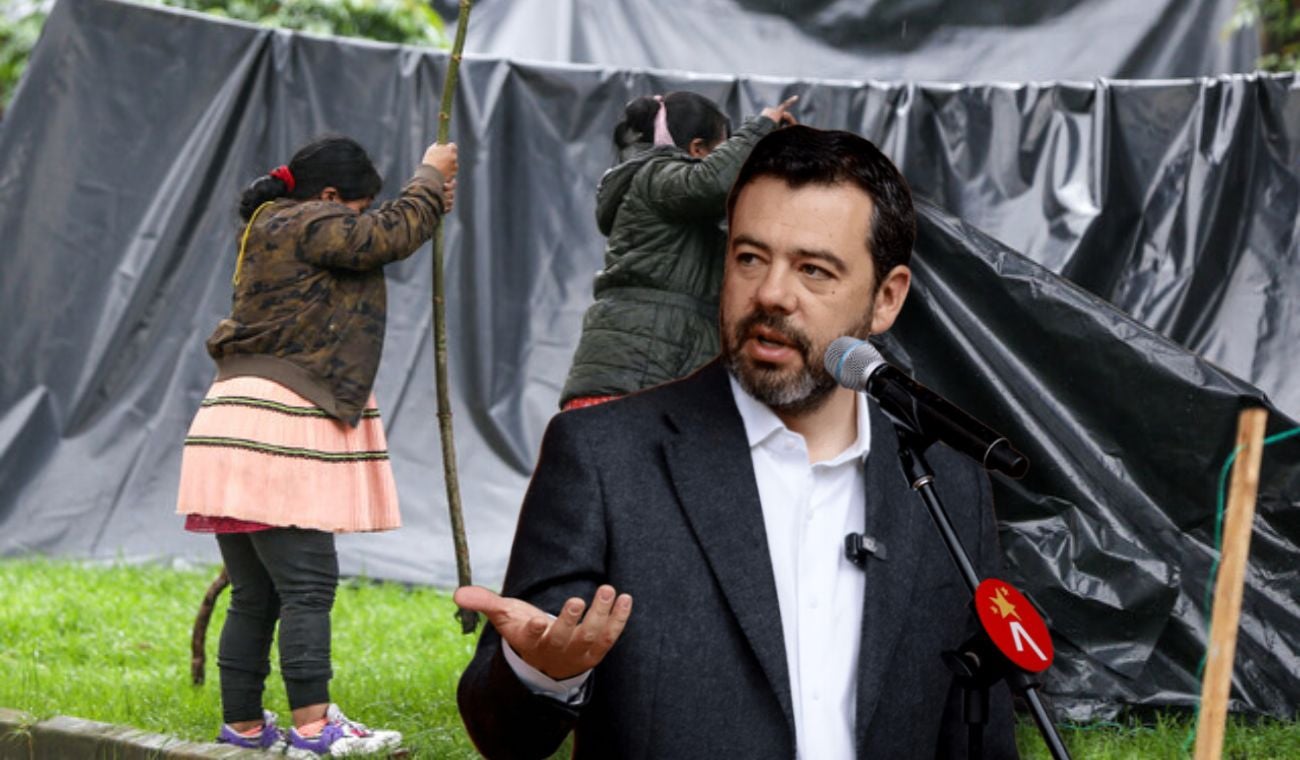 Galán revela cuánto ha costado atender a los indígenas Emberá en Bogotá