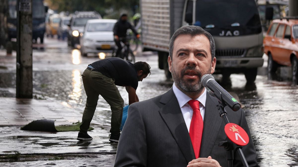 Galán se le adelantó a las lluvias: anuncia obra para frenar inundaciones