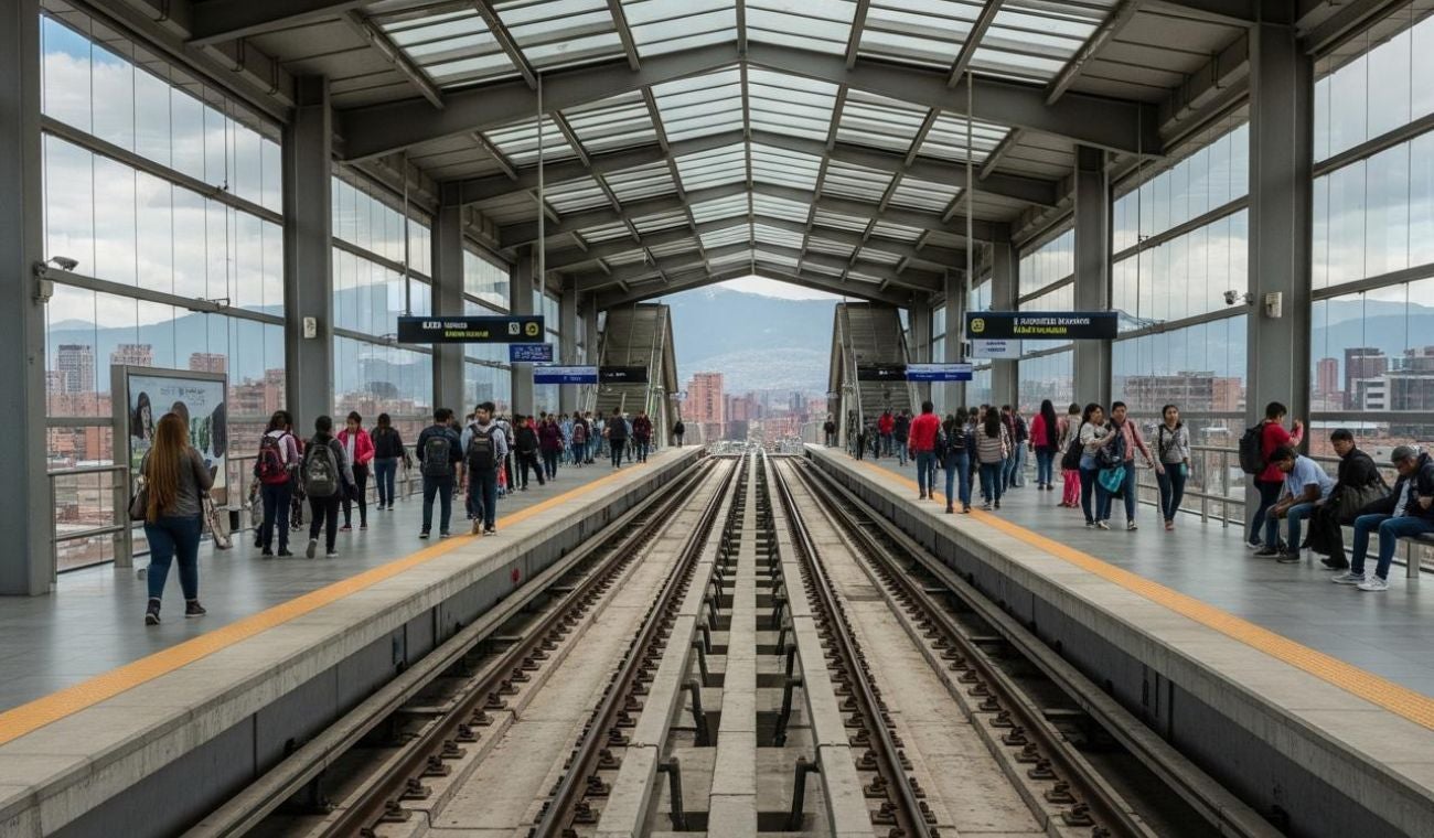Metro de Bogotá, según la IA