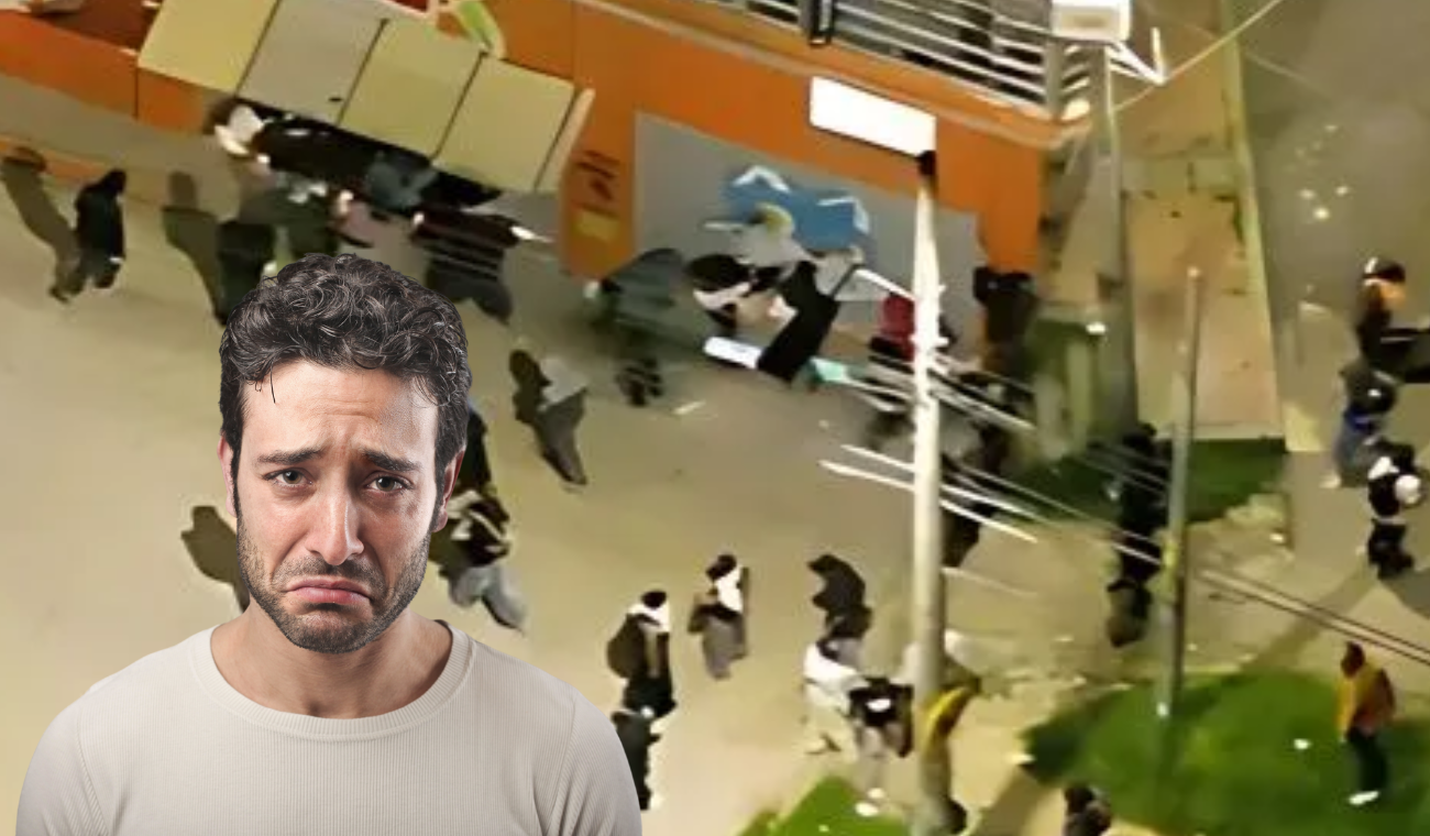 Vitrinas rotas y mercado saqueado: así cerraron las protestas en Bogotá