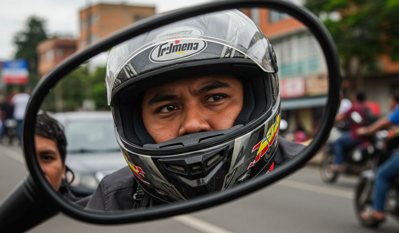 Multa por cambiar los espejos de las motos