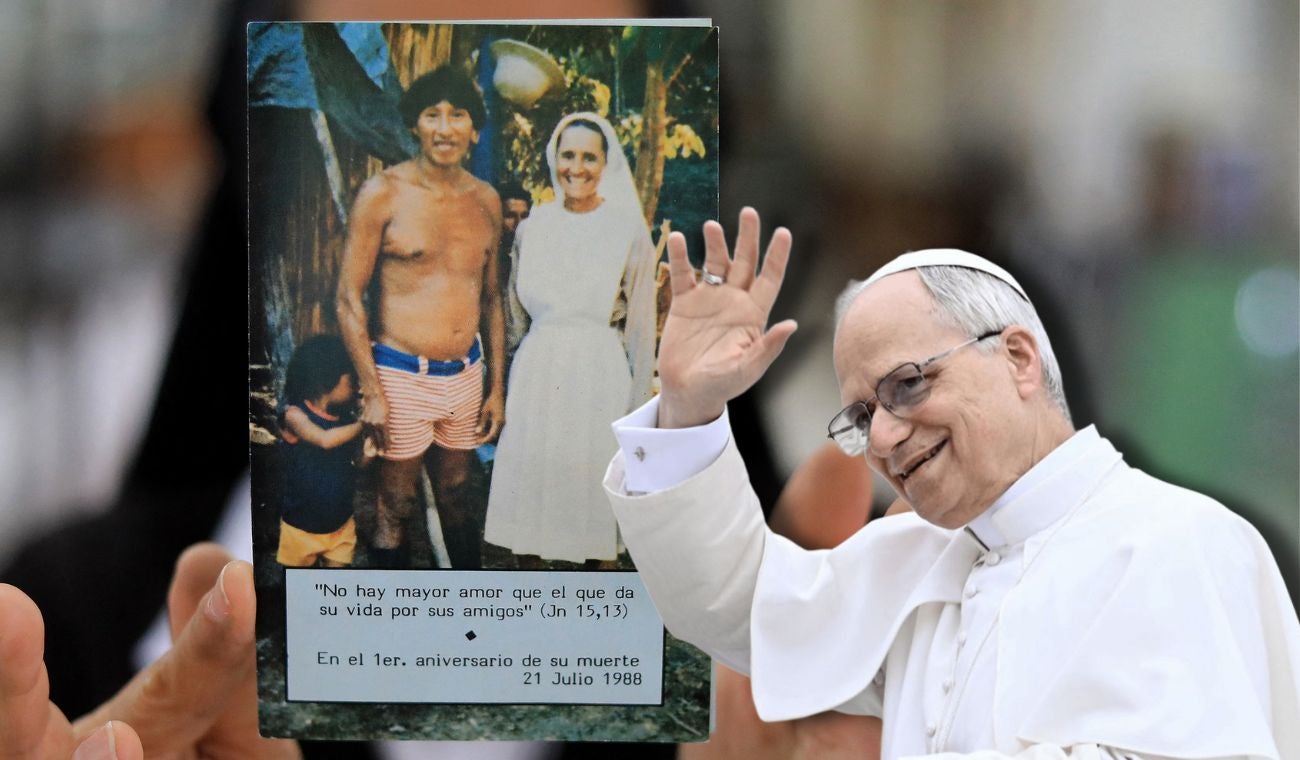 Beatificación de Inés Arango por el papa León XlV.