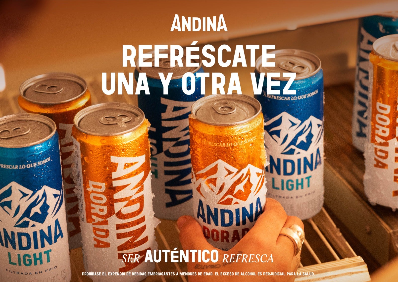 Andina lanza su campaña ‘Ser Auténtico Refresca’