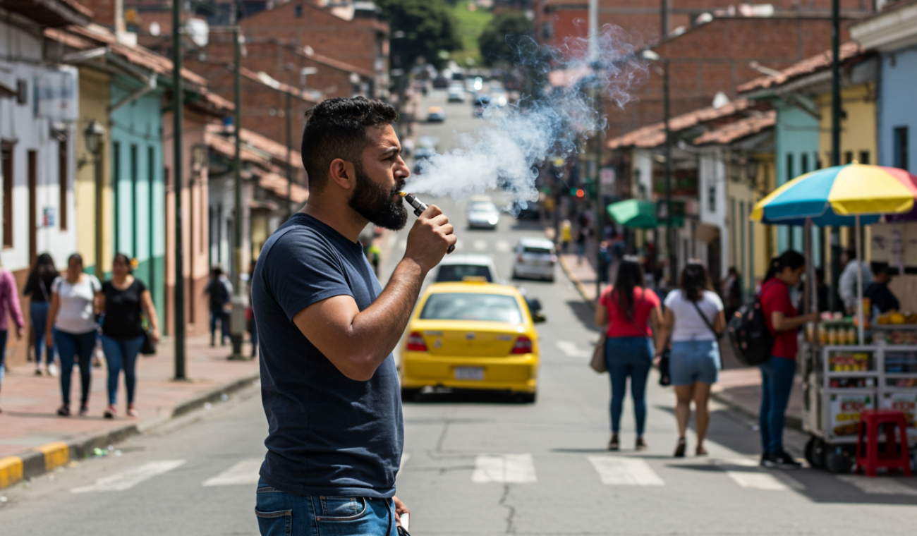 Uso de vapeadores en Bogotá