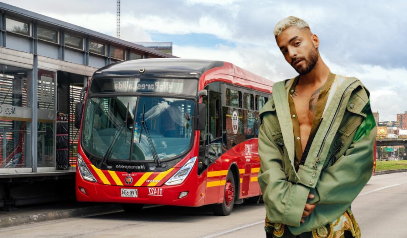 TransMilenio lleva a los fans de Maluma a casa