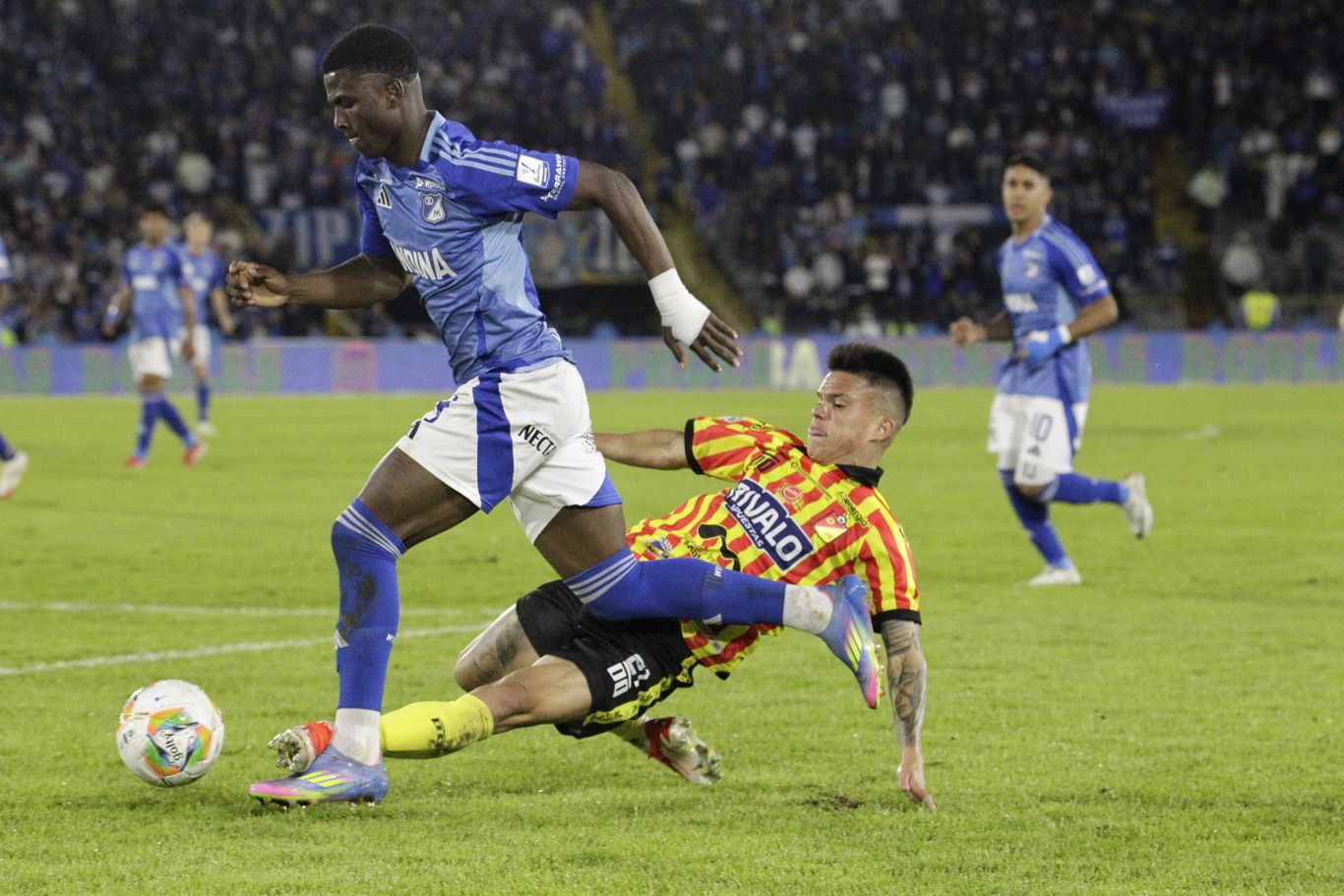 [Fotos] Ni fu ni fa: Así fue el empate de Millos en casa contra el Pereira