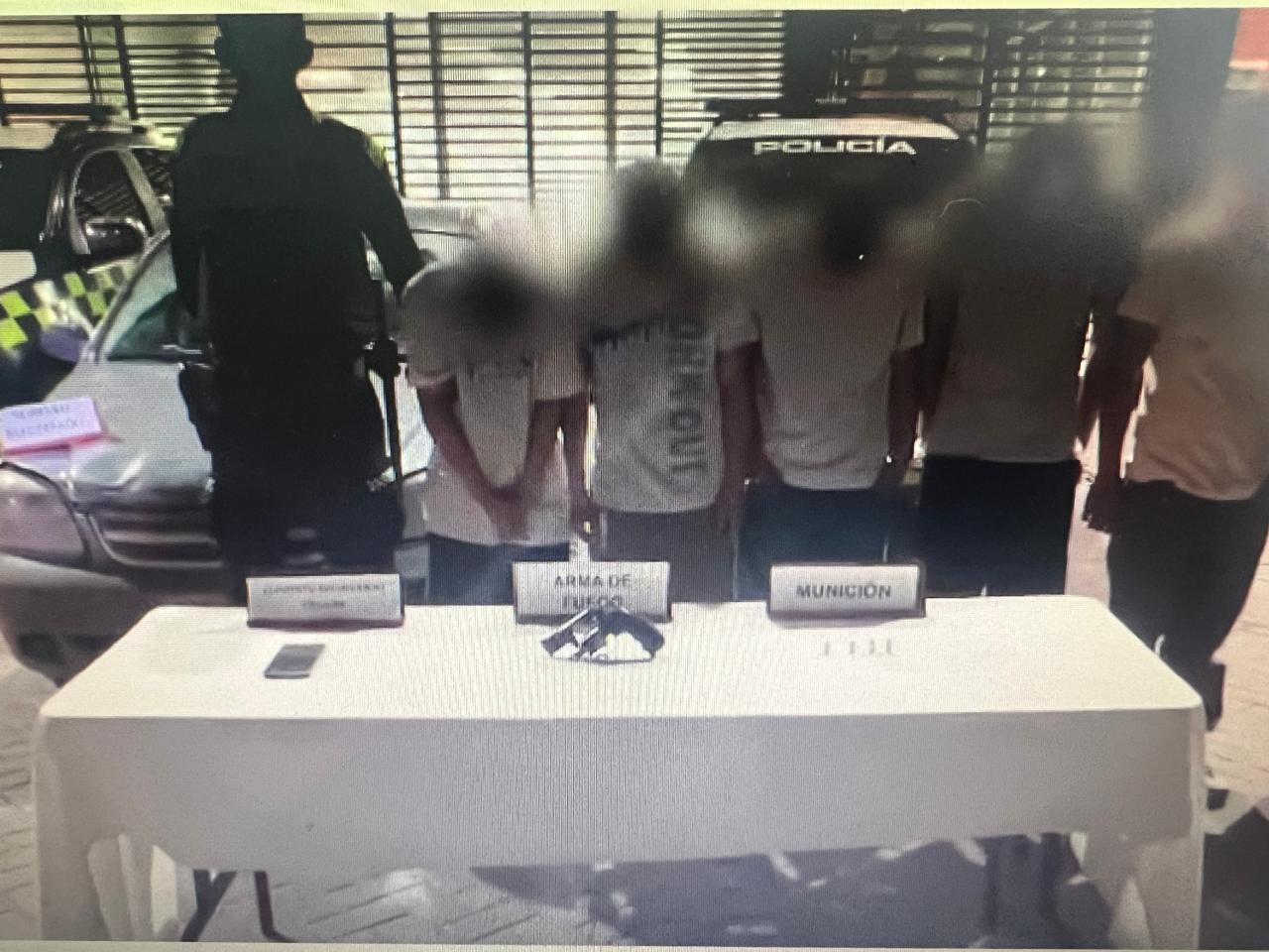 Los capturados utilizaban menores de edad para asaltar a sus víctimas