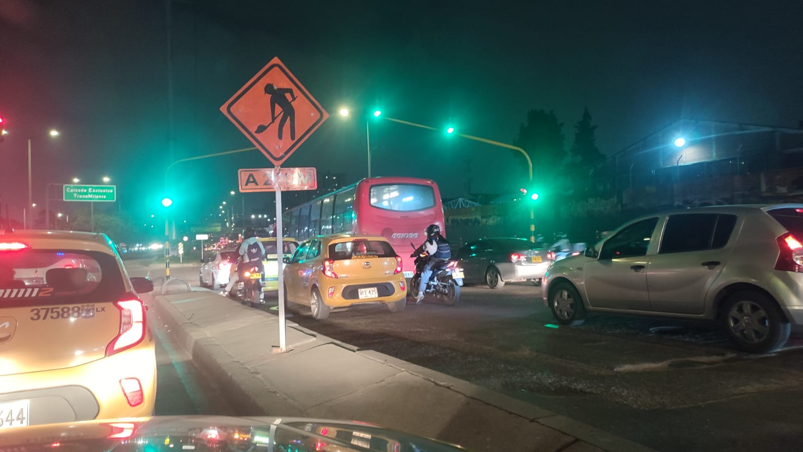 Protestas al sur de Bogotá