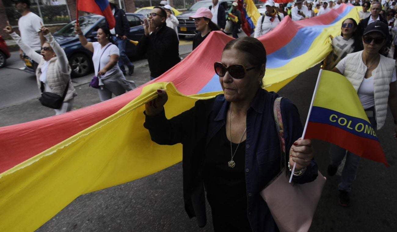 Marchas en apoyo por la salud de Miguel Uribe - 8 de junio de 2025