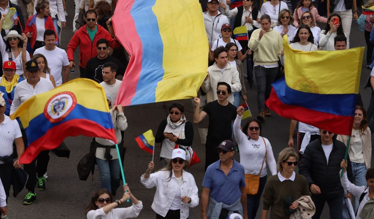 Marchas en apoyo por la salud de Miguel Uribe
