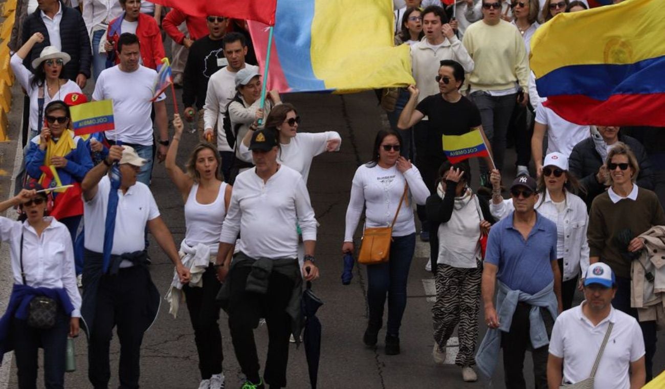 Marchas en apoyo por la salud de Miguel Uribe - 8 de junio de 2025