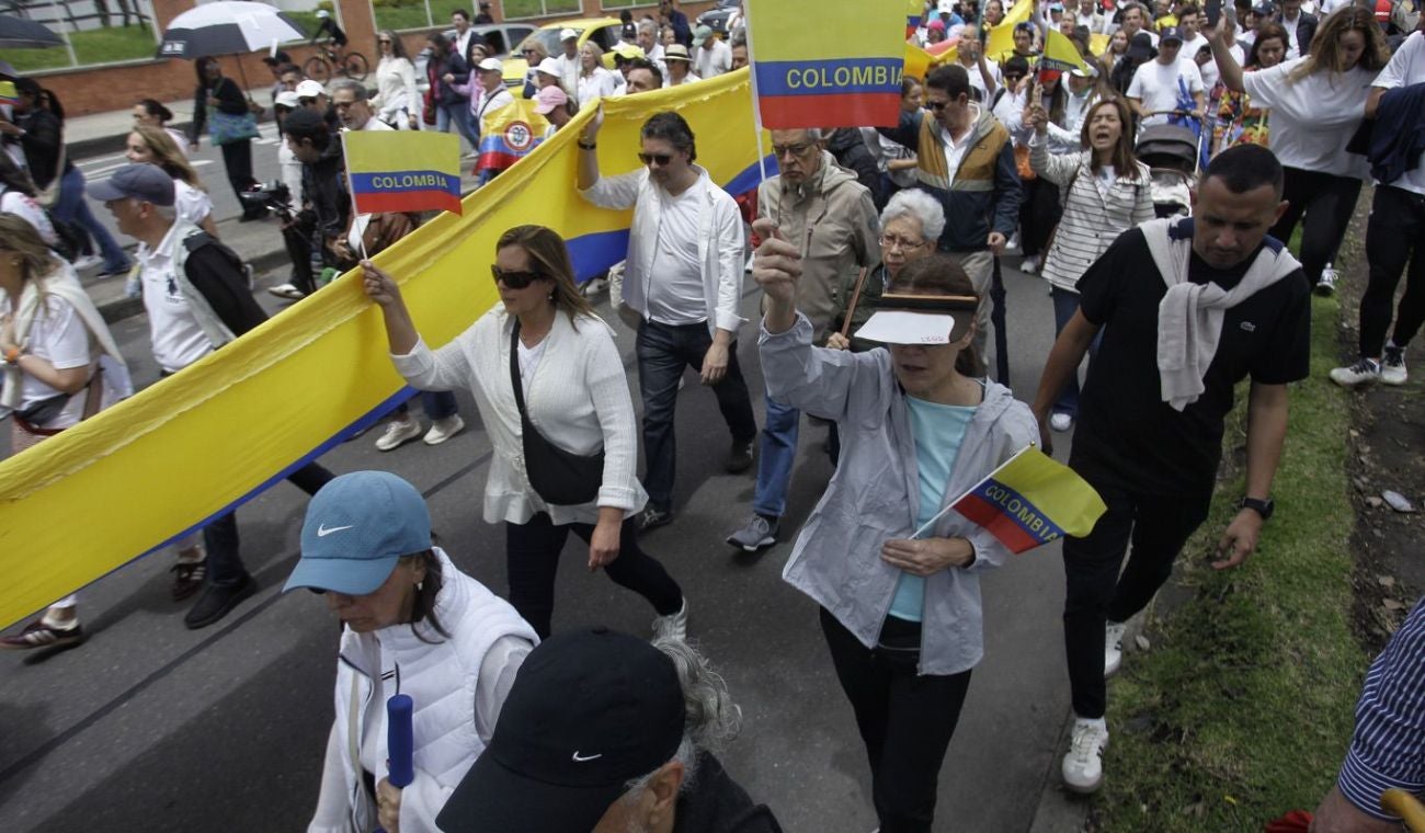 Marchas en apoyo por la salud de Miguel Uribe - 8 de junio de 2025