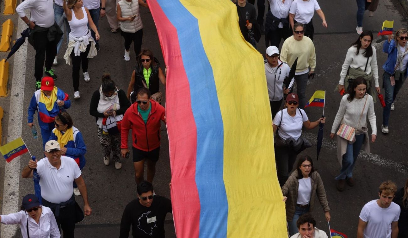 Marchas en apoyo por la salud de Miguel Uribe - 8 de junio de 2025