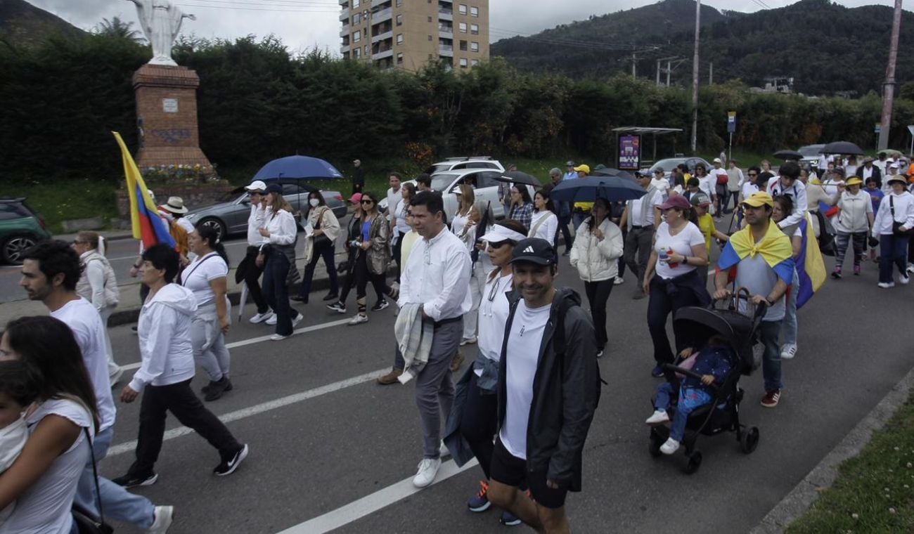 Marchas en apoyo por la salud de Miguel Uribe - 8 de junio de 2025