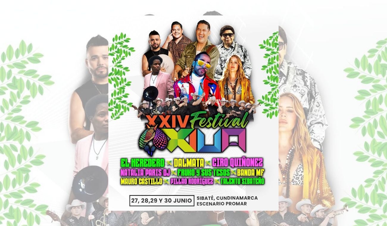 ¿Qué artistas estarán en el Festival XIUA 2025?