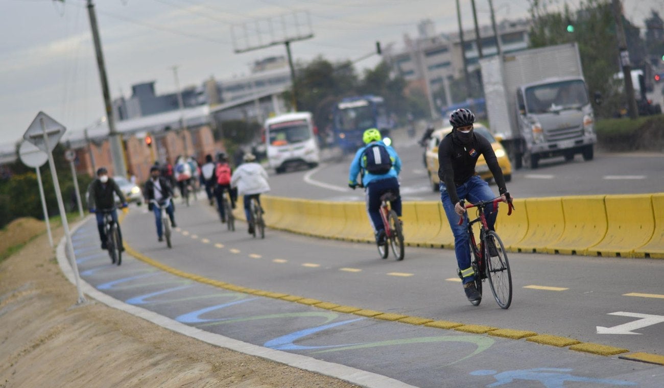 Ciclorrutas de Bogotá, en riesgo