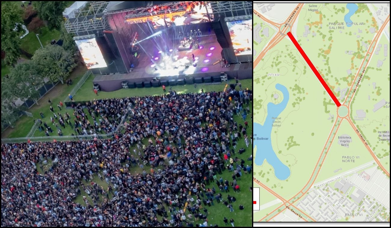 Cierres y desvíos, 22 de junio de 2025: Rock al Parque