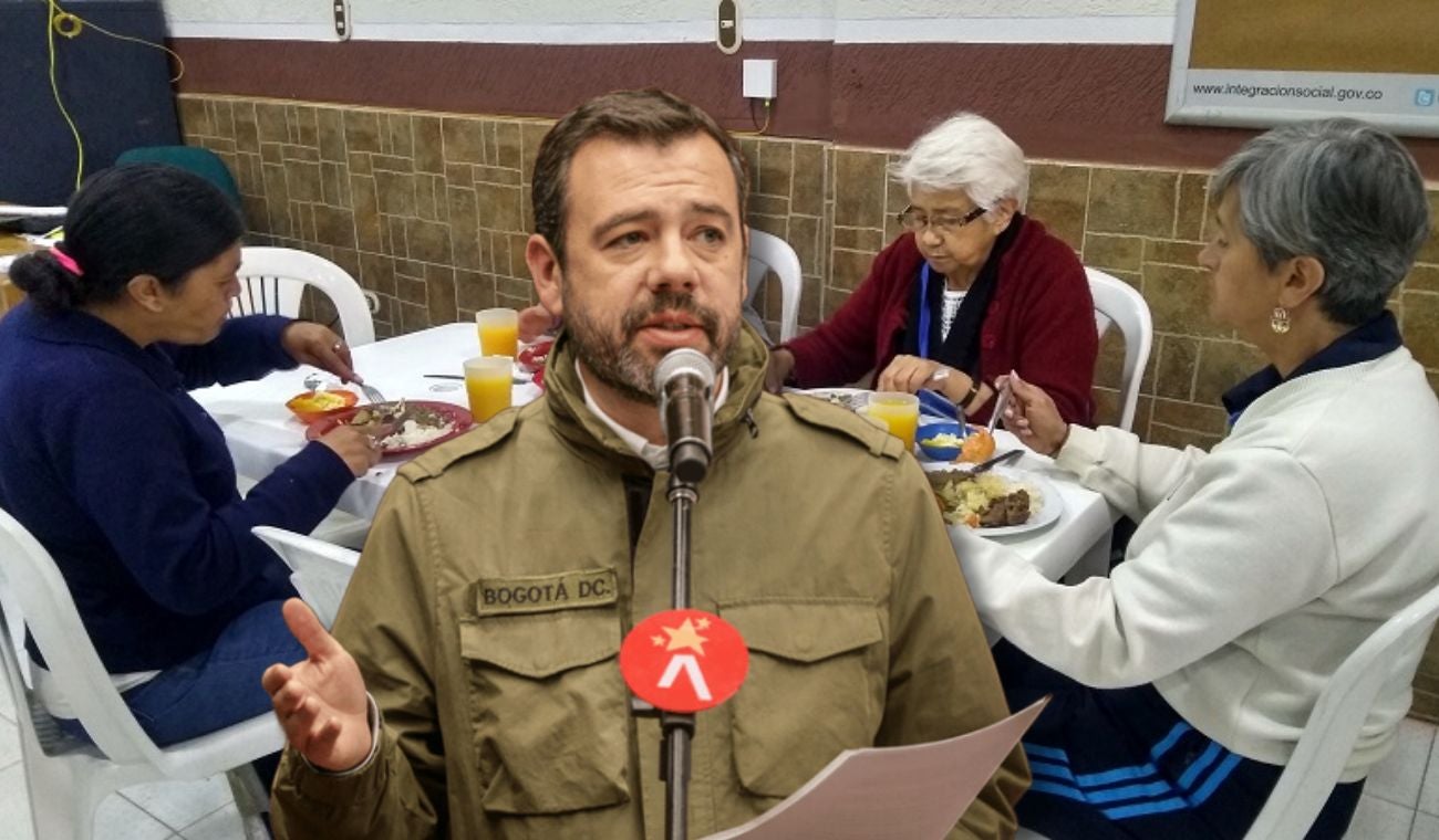 Comedor comunitario al sur de Bogotá