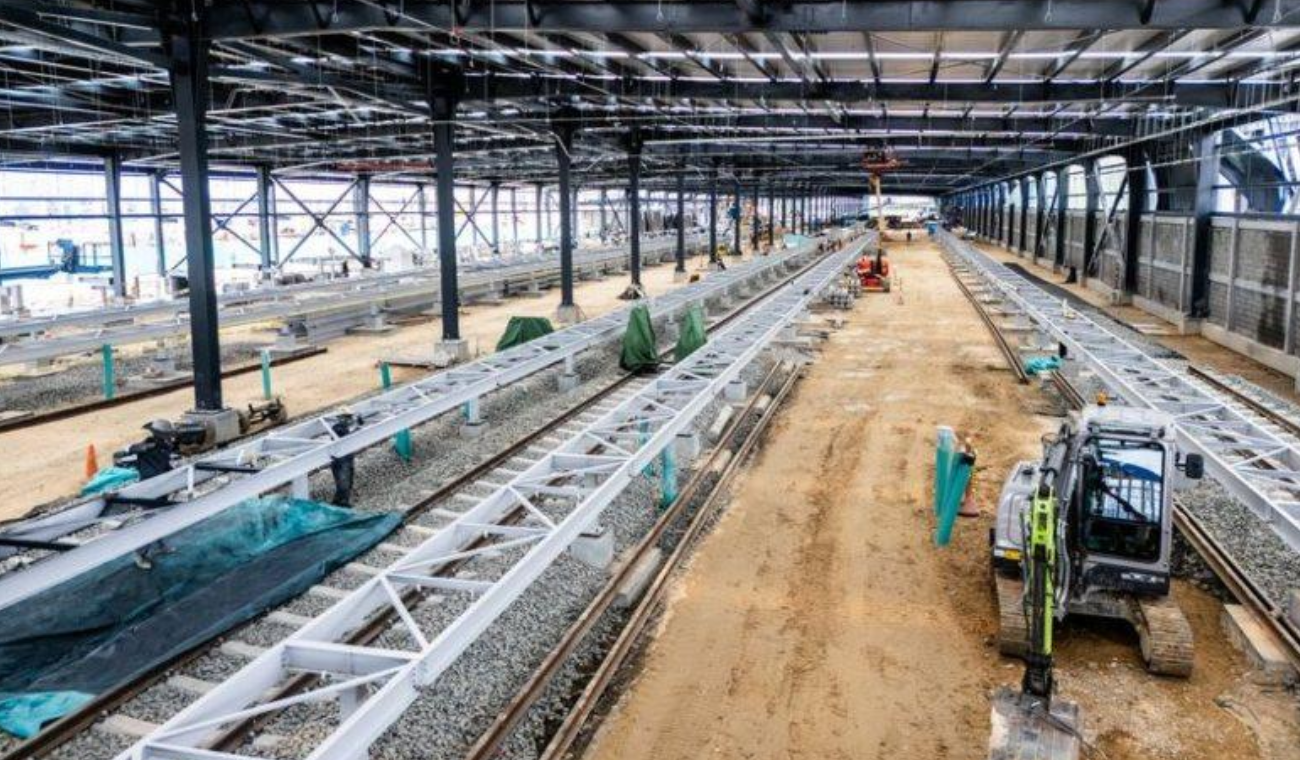 Patio taller del Metro de Bogotá