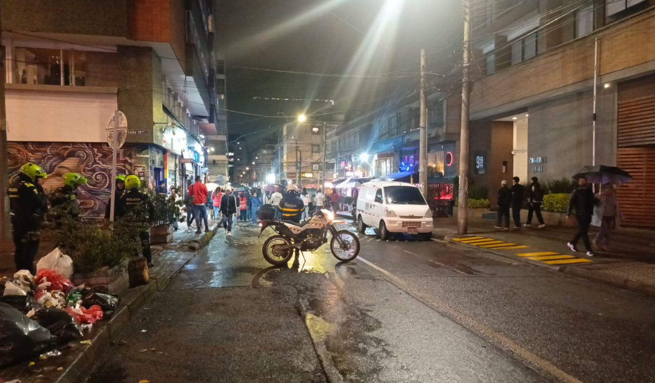 Chapinero no va a dormir y no es por las rumbas: habitantes bloquean paso