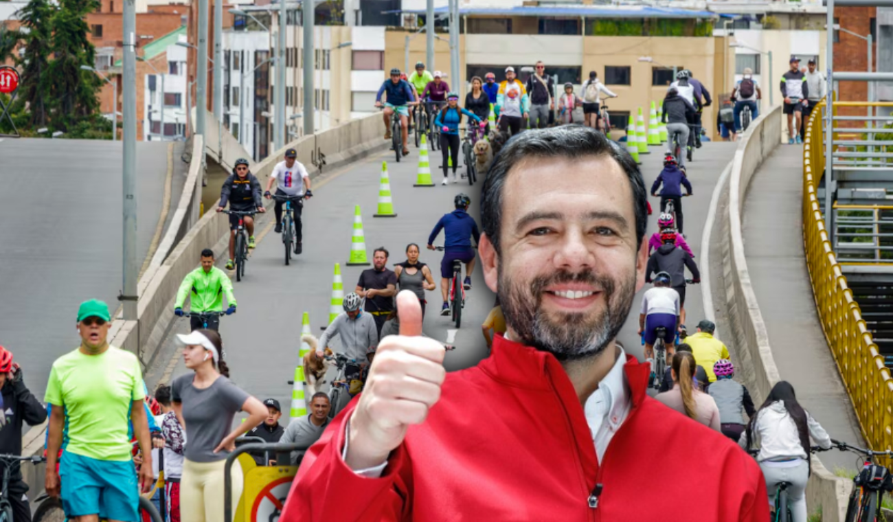 Galán amplía la ciclovía 11 km más: buena noticia para los ciclistas