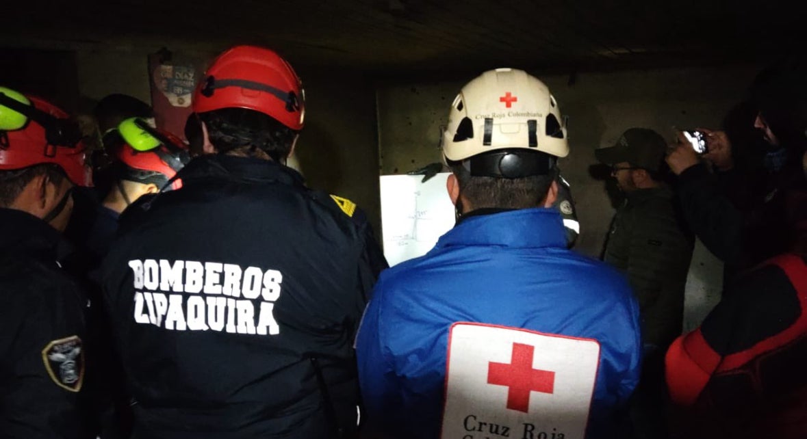 Rescate de mineros en Zipaquirá