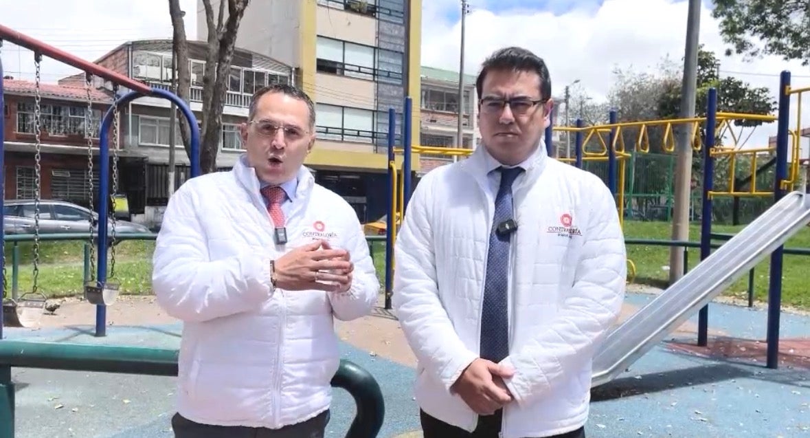 El contralor distrital de Bogotá, Julián Mauricio Ruiz