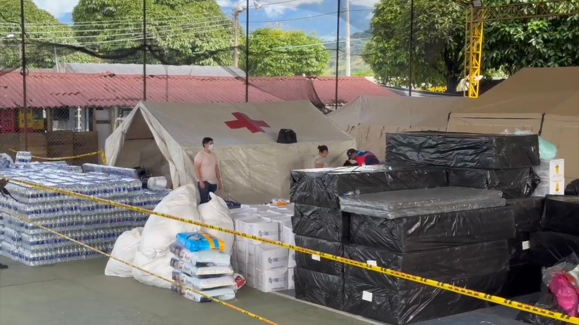 Asistencia humanitaria, Paratebueno Cundinamarca, temblor.