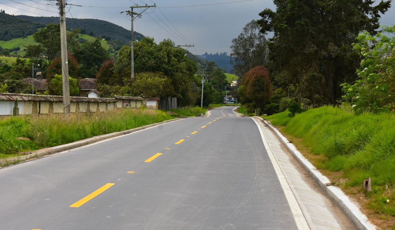 Nueva vía Bogotá - La Calera