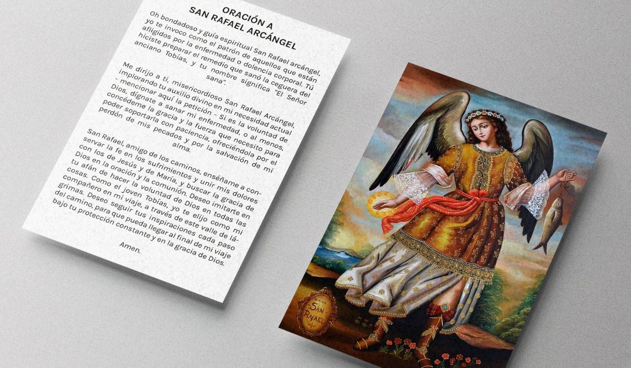 Oración al arcángel Rafael para pedir un milagro imposible y urgente