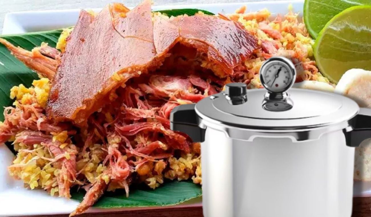 Receta de lechona en olla exprés: quedará igual a las del Tolima